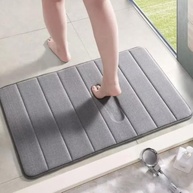 Tapete Antiderrapante Soft Premium – Ultra Macio, Absorvente e Lavável para Banheiro e Lavabo (Preto) - imagem 2