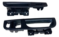 Par Puxador Interno Porta Dianteira Gol Voyage G5 G6 Preto - Acabamento Premium - imagem 4