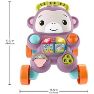 Andador Fisher-Price Aprenda Comigo Amigo Macaco - Estimule o Desenvolvimento do seu Bebê a Partir dos 6 Meses - imagem 4