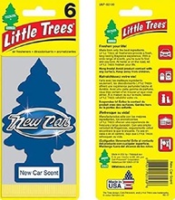 Kit 3 Aromatizantes Little Trees: Vanille Pride, Black Ice e New Car - Aroma Incrível! - imagem 5
