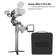 FeiyuTech SCORP Mini 3 Pro Kit: Gimbal com AI Tracking 4.0, Alça Removível e Acessórios Essenciais - imagem 4
