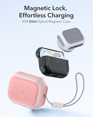 ESR Capa HaloLock para AirPods Pro 2ª Geração: Proteção Total MagSafe Rosa - imagem 4