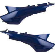 Tampas Laterais Pro Tork Biz 100 2001 (Par) Azul Itaparica Metálico - Estilo e Proteção Original! - imagem 1