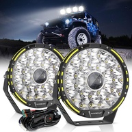 Auxbeam 360-PRO: Barra de LED 22,8cm 270W para Off-Road - Iluminação Potente e Segura - imagem 1