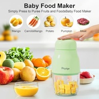 Processador de Alimentos para Bebês 300ml - Liquidificador Silencioso com 8 Lâminas de Aço Inox - imagem 4