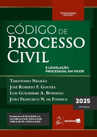 Código de Processo Civil e Legislação Processual 2025 - 56ª Edição Essencial - imagem 1