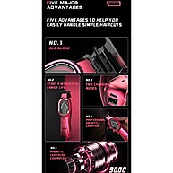Kemei 2121: Máquina de Acabamento Profissional - imagem 2