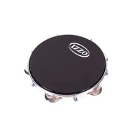 Pandeiro Izzo 10" ABS Branco Pele Preta: Som Profissional e Durabilidade Incrível - imagem 2