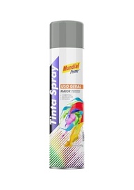 Tinta Spray Uso Geral Mundial Prime 400ml - Cinza Médio: Acabamento Profissional e Duradouro - imagem 2