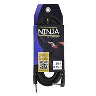 Cabo de Microfone Ninja L Cable Santo Angelo 9,15m P10 90° - Som Profissional e Durabilidade - imagem 2