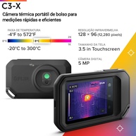 FLIR C3-X: Câmera Termográfica Profissional - imagem 2