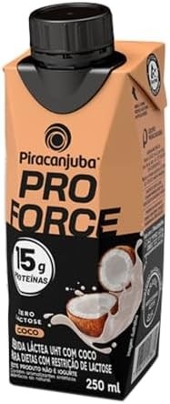Piracanjuba ProForce 15g de Proteínas Zero Lactose Sabor Coco - 250ml - imagem 3