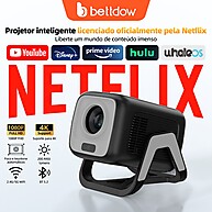 Projetor 4K BETTDOW: Cinema em Casa Inteligente - imagem 1