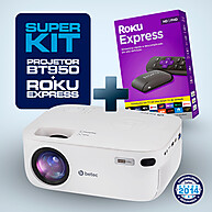 Projetor Betec BT950 Full HD 3200 Lumens + Roku Express - imagem 1