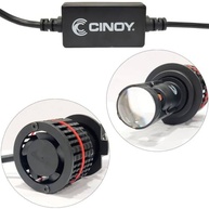 Lâmpada Mini Projetor LED H7 Zoom Slim 6000K - Iluminação Potente e Moderna para Seu Veículo - imagem 3