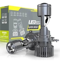 Lâmpada H4 LED Projetor 130W 15000LM 6000K: Iluminação de Alta Performance para Seu Veículo - imagem 1