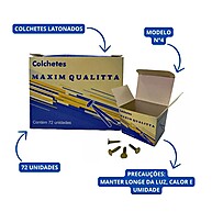 Colchetes Latonados N°4: 72 Unidades para Seus Projetos - imagem 3