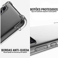 Capa Anti Impacto Airbag Transparente para iPhone 16: Proteção Máxima com Estilo - imagem 5