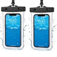 Kit 2 Capas à Prova D'água para Celular Universal - Proteção 360º e Tela Sensível ao Toque - imagem 1
