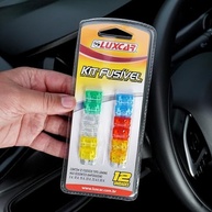 Kit 10 Fusíveis Lâmina Luxcar Universal: Proteção Essencial para Seu Veículo - imagem 3