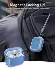 ESR Capa HaloLock para AirPods Pro 2ª Geração: Proteção MagSafe e Anti-Queda em Azul Vibrante - imagem 5