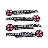 Adesivos Umbrella Corporation 3D para Maçaneta de Carro - Proteção e Estilo Biohazard - imagem 3