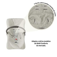 Capa Papi Textil para Bebê Conforto: Conforto e Proteção Acolchoada (87x50cm) - imagem 4