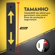 Protetor de Parachoque Premium: Proteção Essencial Contra Batidas na Parede (Kit com 2) - imagem 5