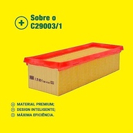 Filtro de Ar MANN-FILTER C29003/1: Proteção Essencial para Fiat Mobi, Palio, Uno e Fiorino - imagem 4
