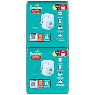 Pampers Pants Ajuste Total Topíssima XXXG: 108 Unidades de Conforto e Proteção - imagem 2
