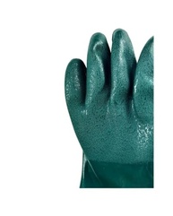 LUVA VERDE SMART PVC 36cm VOLK ESGOTO PARA LIMPEZA CANO MEDIO PROTECAO - imagem 3