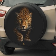 Capa de Estepe Ecosport Crossfox Estampa Leopardo CN1094 - Estilo e Proteção Lorben - imagem 3