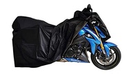 Capa de Moto Impermeável e Forrada Tamanho G: Proteção Total Contra Chuva e Sol - imagem 2