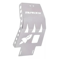 Protetor de Cárter Honda Bros 150/160 Cromado (Foguete) - Proteção e Estilo em Aço Inox - imagem 2