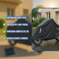 Capa de Moto Premium Impermeável 2m: Proteção Total contra Chuva, Sol e Poeira - imagem 5