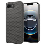 Capa Spigen Liquid Air para iPhone 16e (2025) - Cinza Mármore: Proteção e Estilo Inovadores - imagem 1