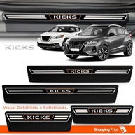 Protetor de Soleira Adesiva Elegance Kicks 2016-2024 (4 Portas) - Proteção e Estilo - imagem 3