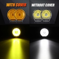 Capas de Luz Âmbar Auxbeam 22,8cm: Proteção e Penetração Superior para Off-Road - imagem 4