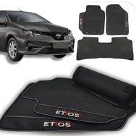 Tapete Emborrachado Etios Sedan 2010-2021: Proteção Total e Limpeza Fácil - imagem 2