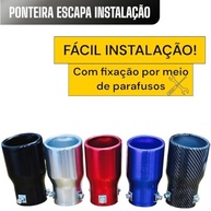 Ponteira Esportiva Cromada Universal: Estilo e Proteção para seu Carro - imagem 3