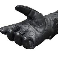 Luva X11 Route 2 Couro: Proteção e Estilo para Motociclistas - Tamanho GG Preto - imagem 4