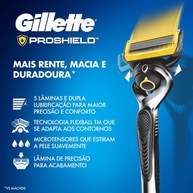 Gillette Fusion Proshield: Barbear Suave e Protegido - imagem 2