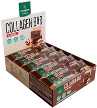 Barra de Proteína Collagen Bar - 10 Unidades 50g Brownie de Chocolate - NutriFy - imagem 1