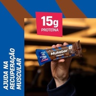 +Mu Barra Proteina Mukebar Sabor Chocolate - Display com 12 unidades - 720g - imagem 3