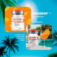 Suplemento Em Pó Juicedop Clear Whey Protein Proteína Isolada Sabor Tangerina Com Chá Branco 450g elementoPuro - imagem 3