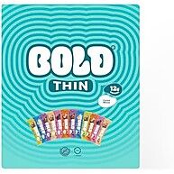 BOLD Snacks Thin: Proteína Mista 12g - Caixa 12 Un. - imagem 1