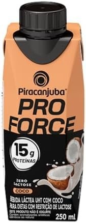 Piracanjuba ProForce 15g de Proteínas Zero Lactose Sabor Coco - 250ml - imagem 2