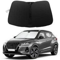 Protetor de Para-brisa Nissan Kicks 2018-2024: Frescor e Proteção UV com Bloqueador Solar Dobrável 240T - imagem 2