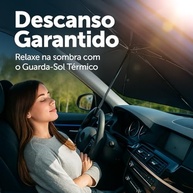 Protetor Solar Universal para Para-brisa: Proteção Térmica e UV para Seu Carro - imagem 3