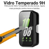 Kit 2 em 1: Case Protetora + Película para Smartwatch Galaxy Fit3 - Proteção Total e Estilo! - imagem 2